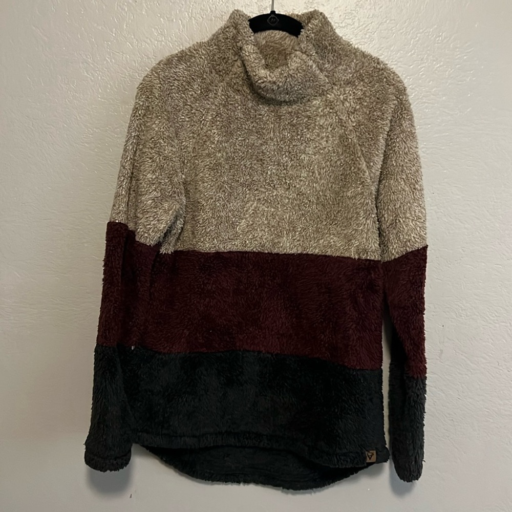 Cowl Neck plush sweater